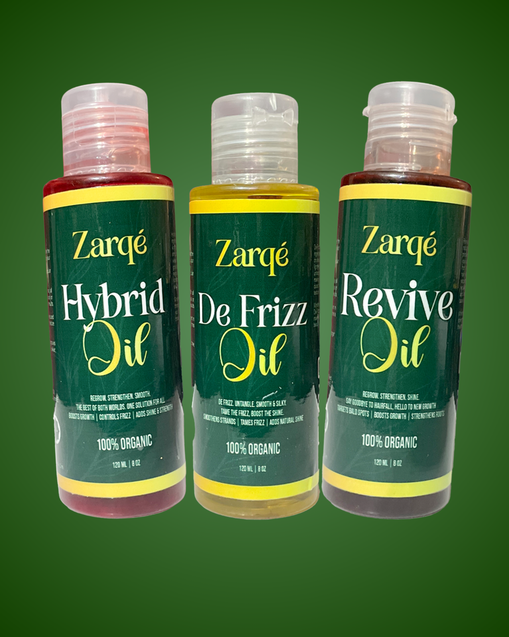 Hybrid + De Frizz + Revive - Zarqé