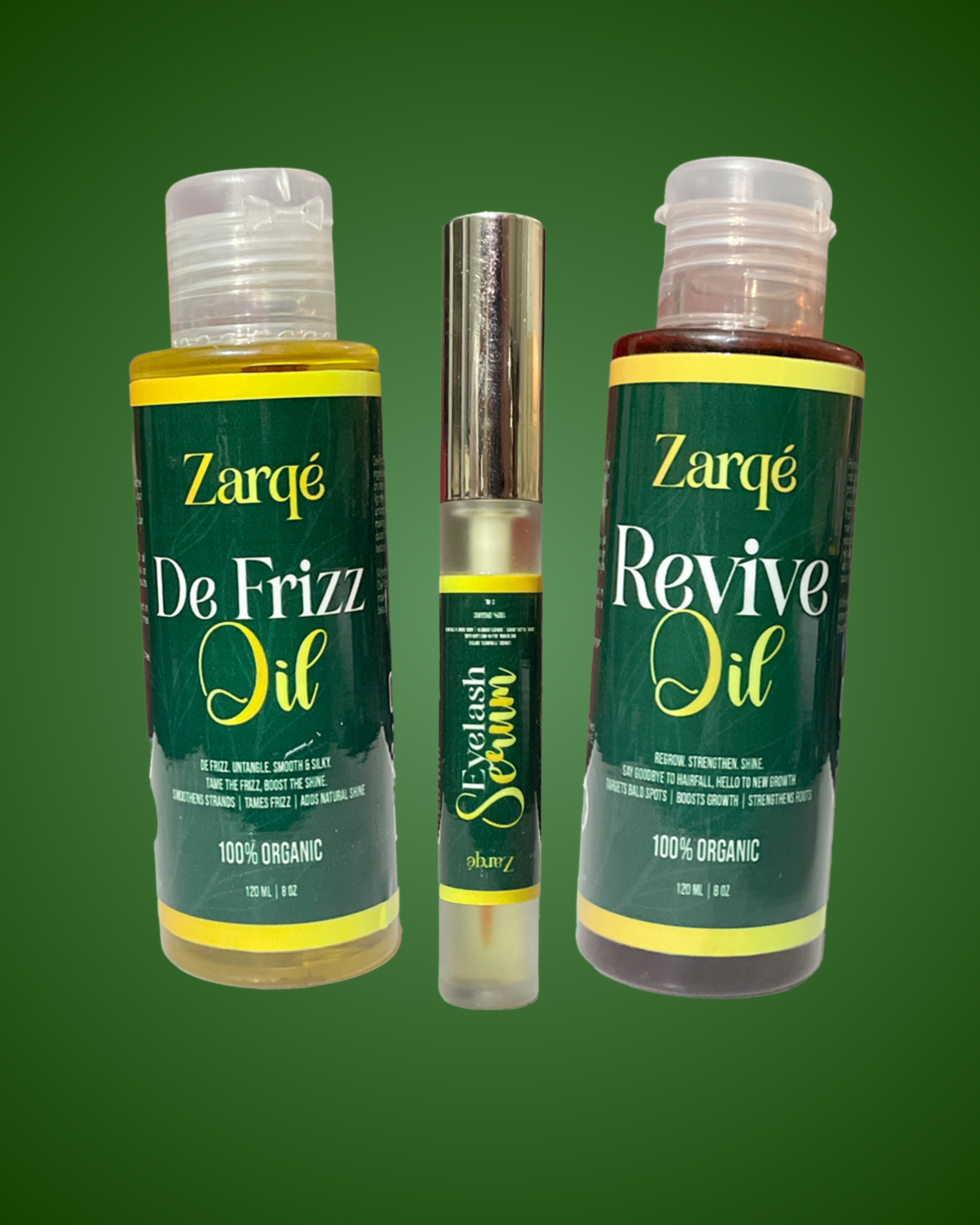 De Frizz + Eyelash Serum + Revive - Zarqé
