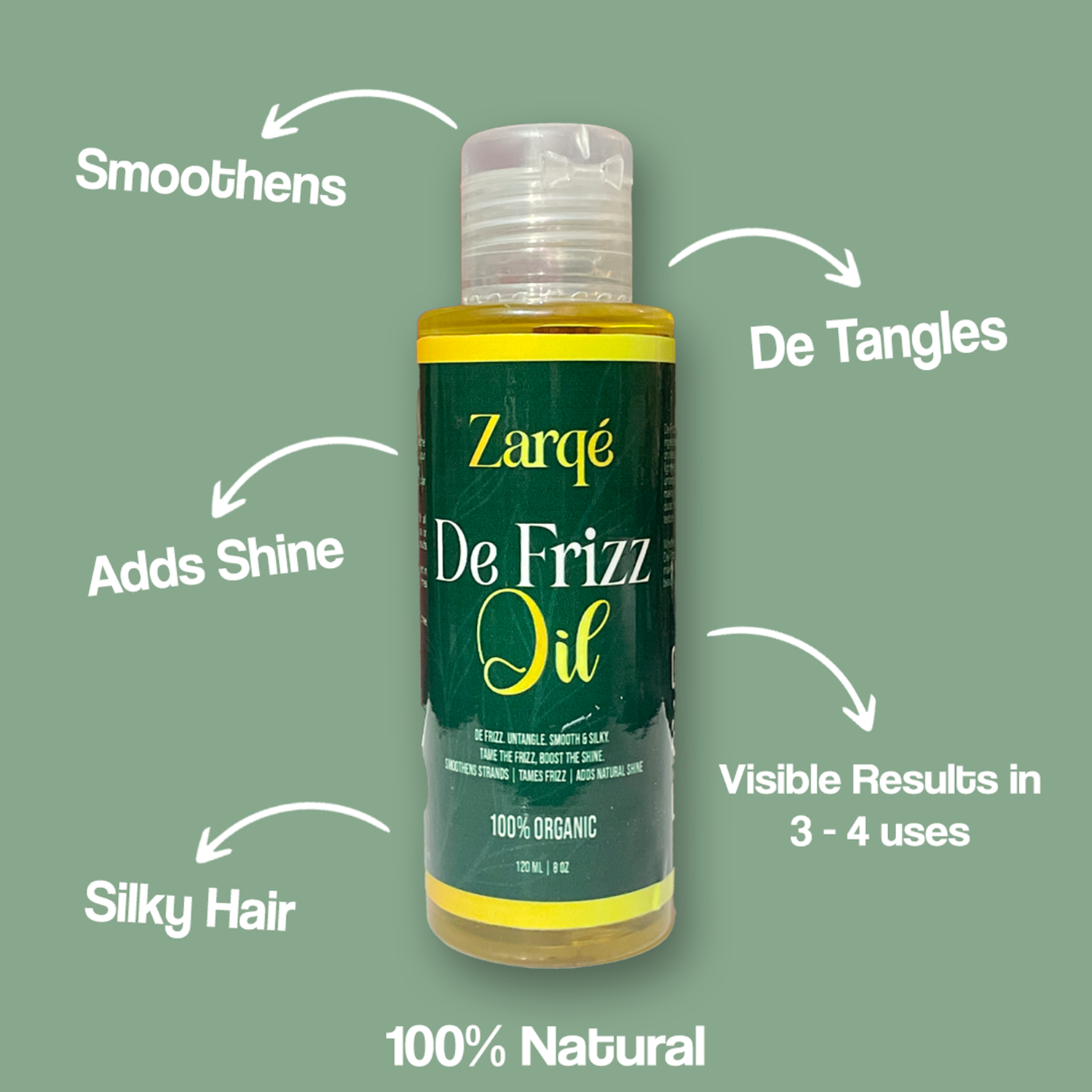 De Frizz Oil - Zarqé