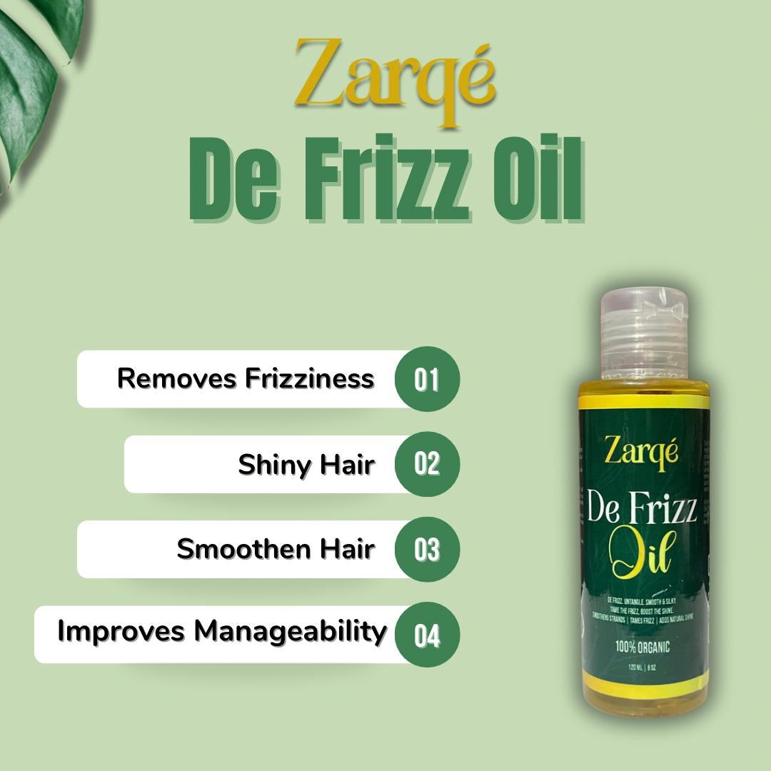 De Frizz Oil - Zarqé
