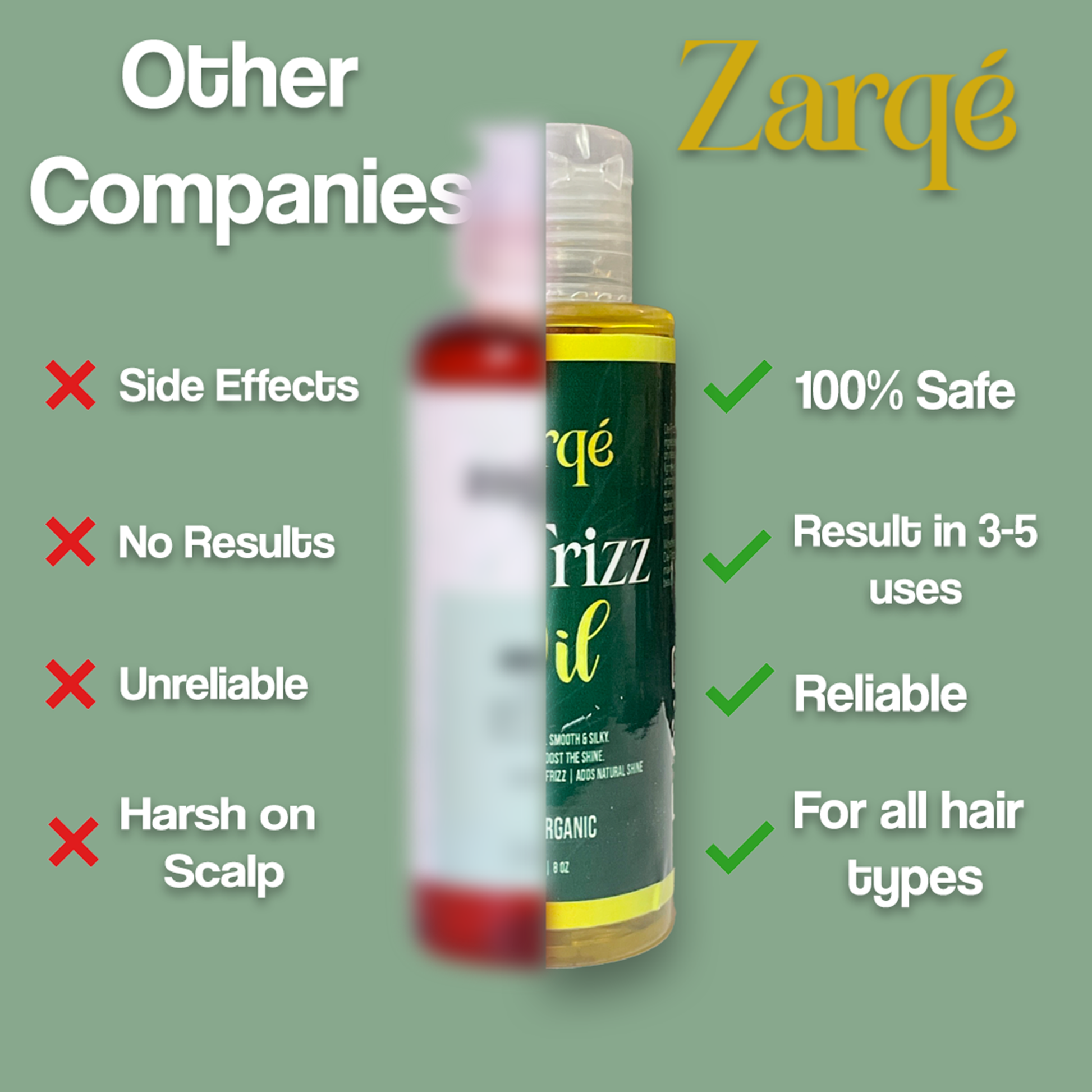 De Frizz Oil - Zarqé
